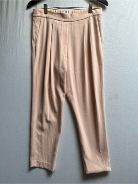 Aritzia Babaton Cohen Pleated Crepe Trousers Size 8